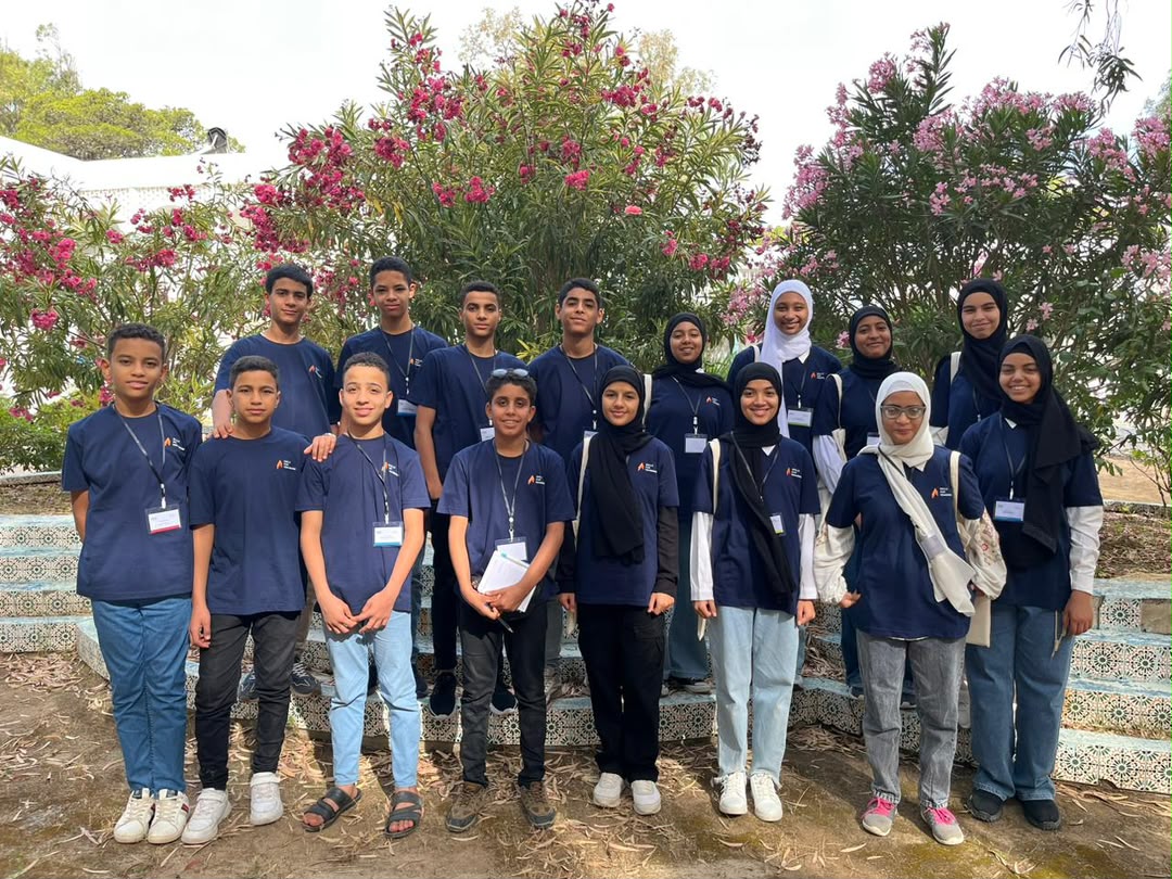 Skills for Tomorrow students at the summer camp in Tunisia